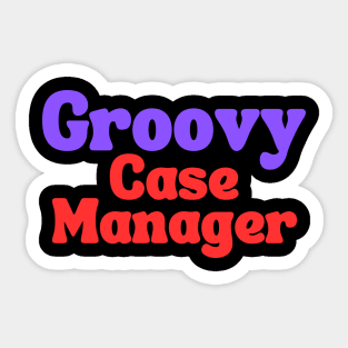 Groovy Case Manager Sticker